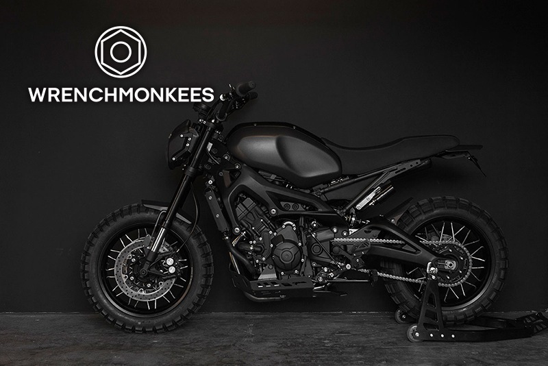 WRENCHMONKEES (レンチモンキーズ) アルミ製メーターステー YAMAHA