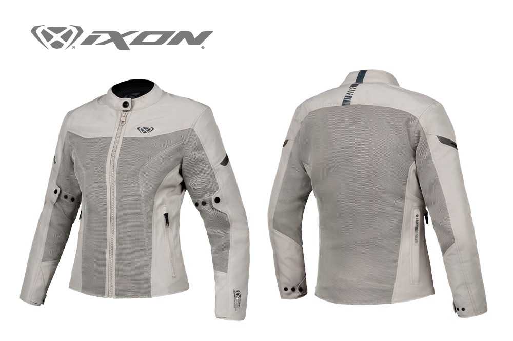 ixon メッシュジャケット　レディースXSサイズ 女性ライダーにオススメ：IXON【2025年春夏】ライディングウエア