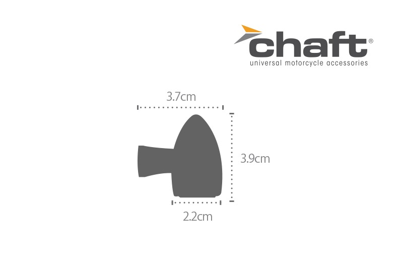 CHAFT チャフト LEDウインカー テールライト機能付 汎用品 1年