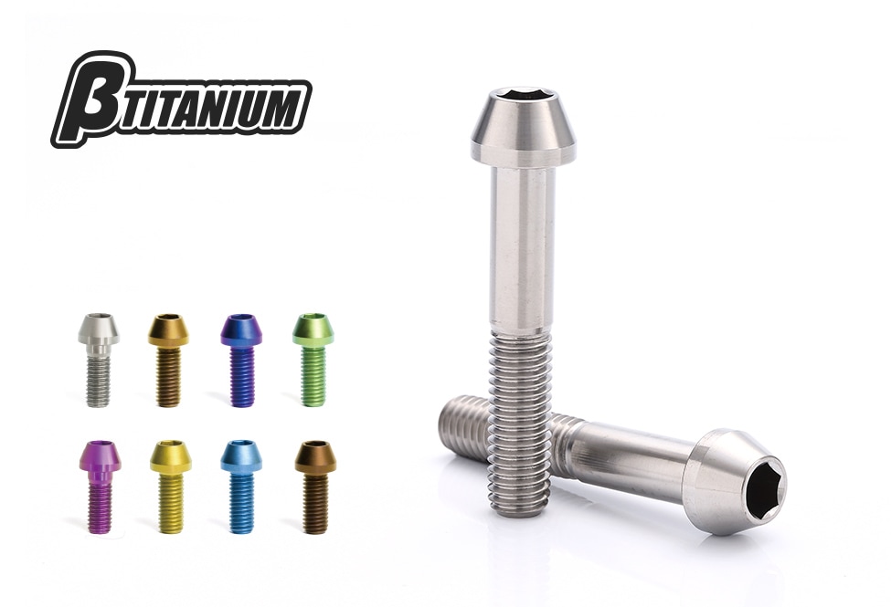 βTITANIUM（ベータチタニウム） 単品 テーパーキャップボルト