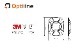 Optiline (���ץƥ��饤��) /Universal ��˥С�����Ž���դ������ץ��� (�֥�å�) 3MǴ��