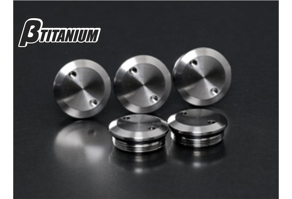 βTITANIUM（ベータチタニウム） 四輪用ホイールナットロング用