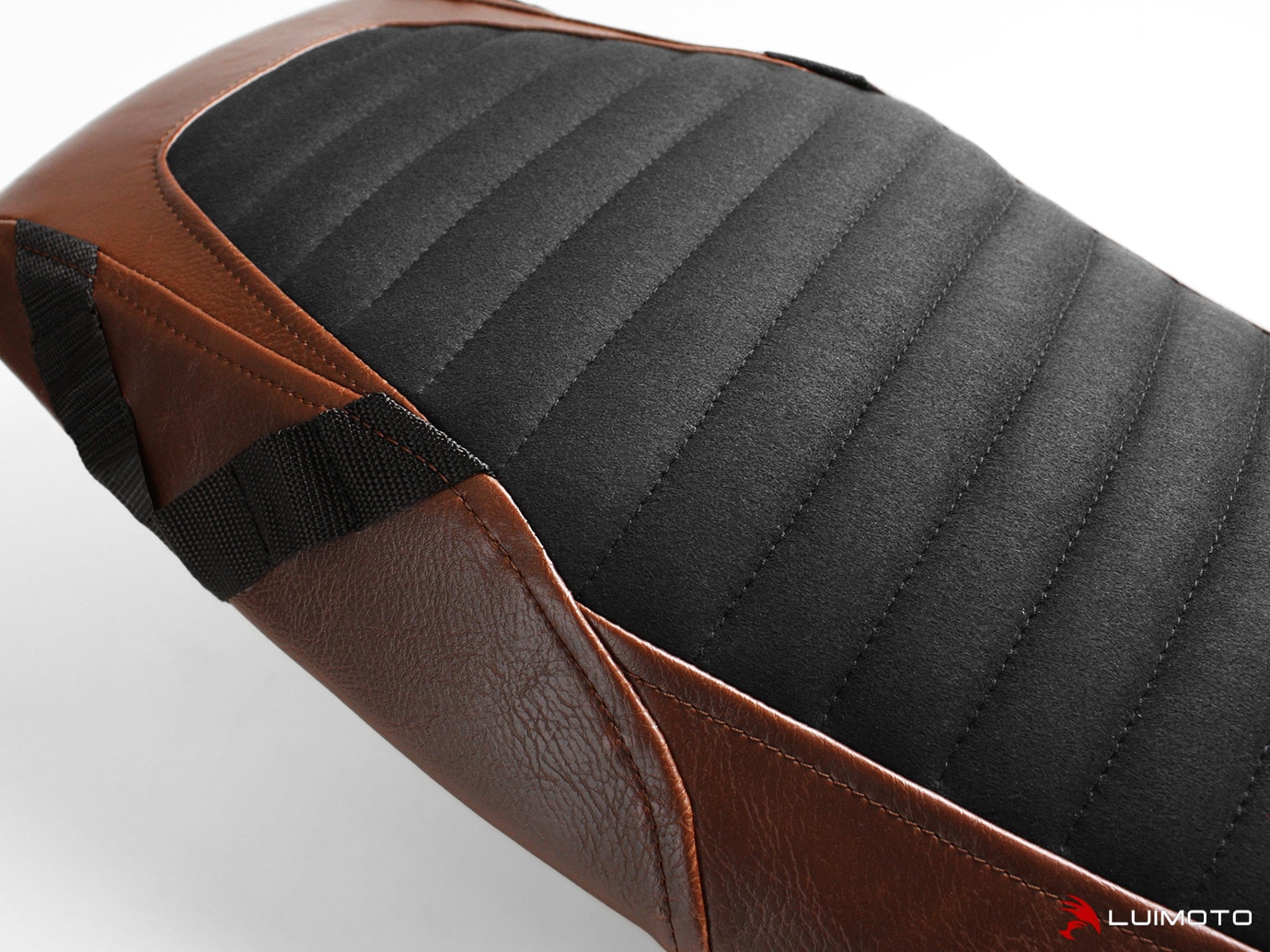 ハスクバーナスバルトピレン用LUIMOTOシートカバー(ビンテージブラウン) LUIMOTO（ルイモト) Vintage Classic/フロントシートカバー HUSQVARNA