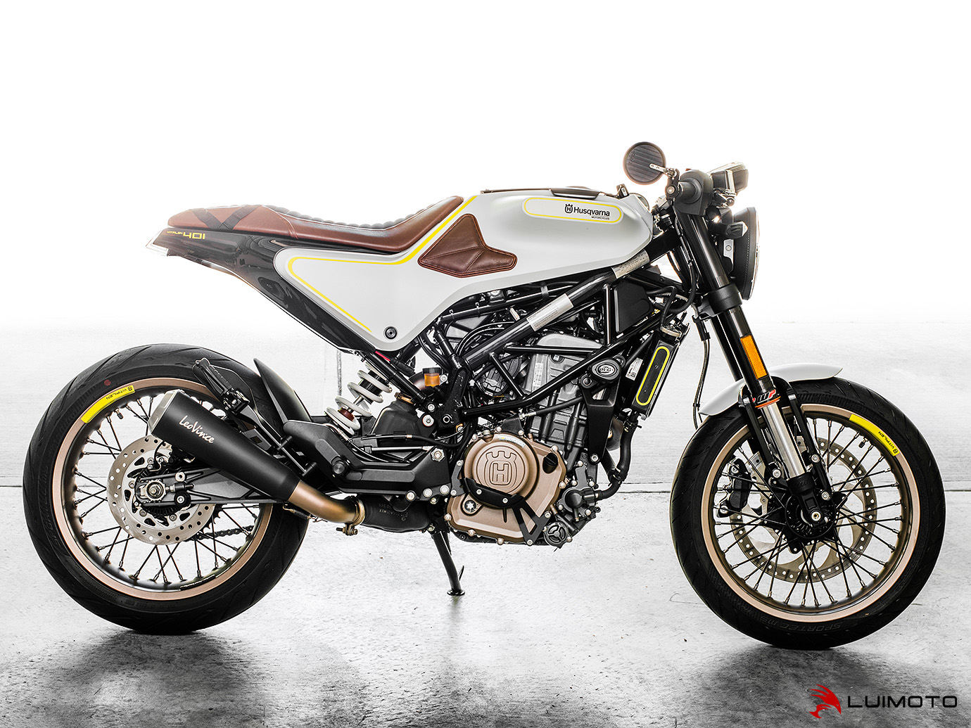 LUIMOTO（ルイモト) Vintage Classic/フロントシートカバー HUSQVARNA