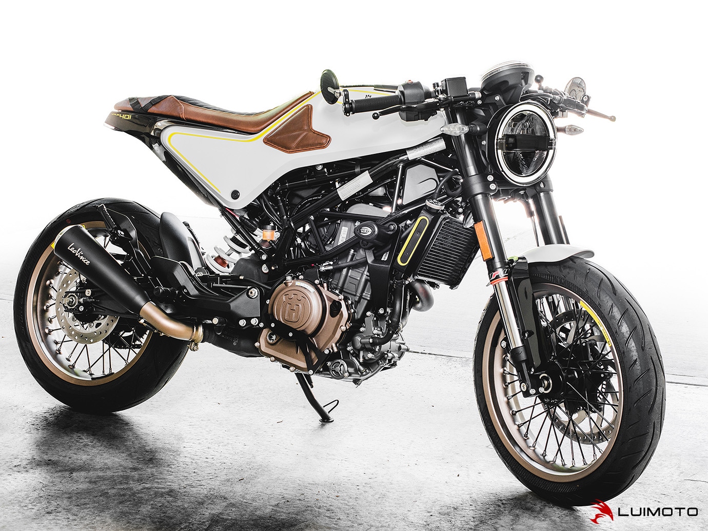 LUIMOTO (ルイモト) Vintage Classic/フロントシートカバー HUSQVARNA