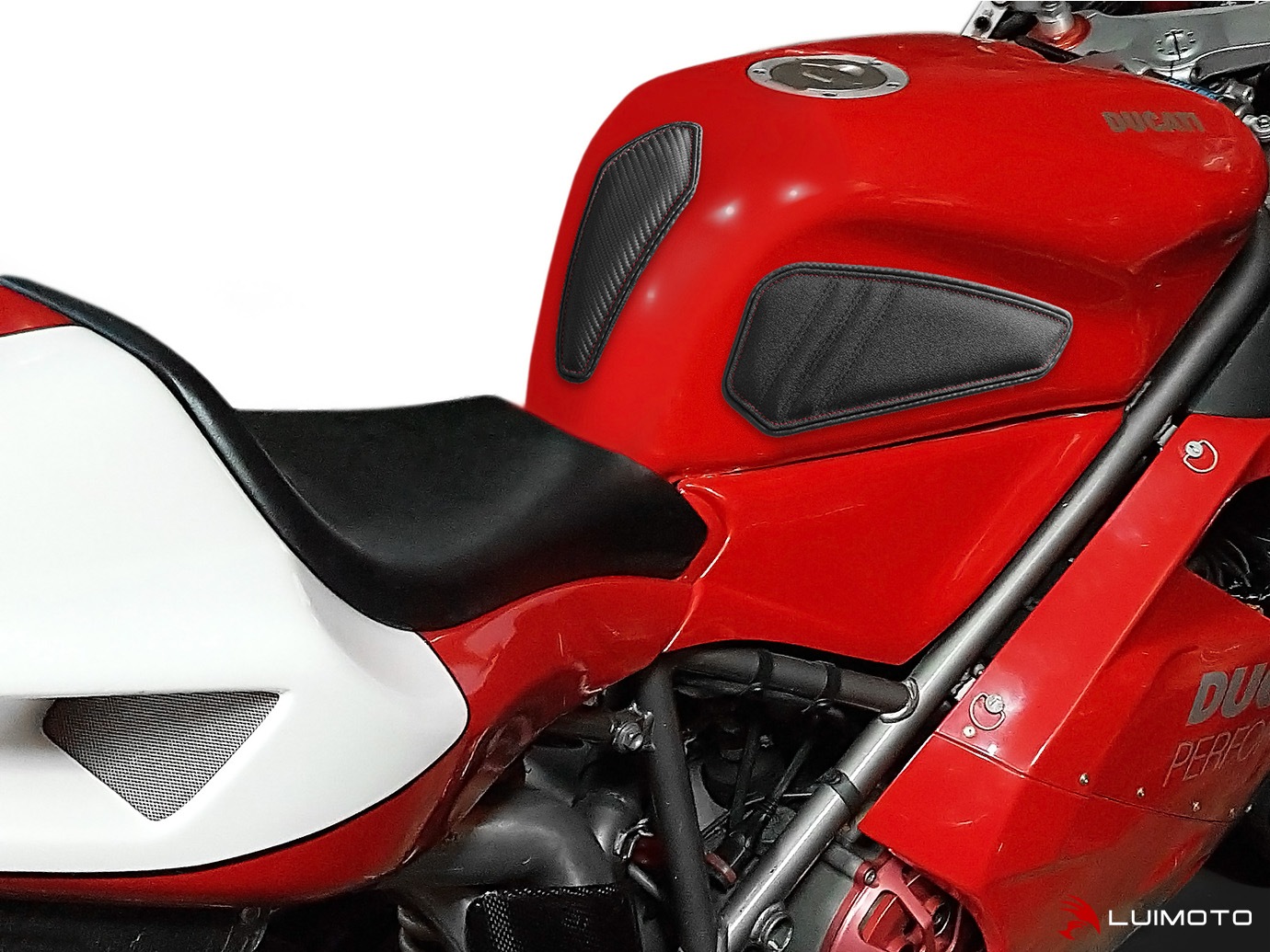 LUIMOTO (ルイモト) タンクリーフ/Sport ニーグリップパッド DUCATI