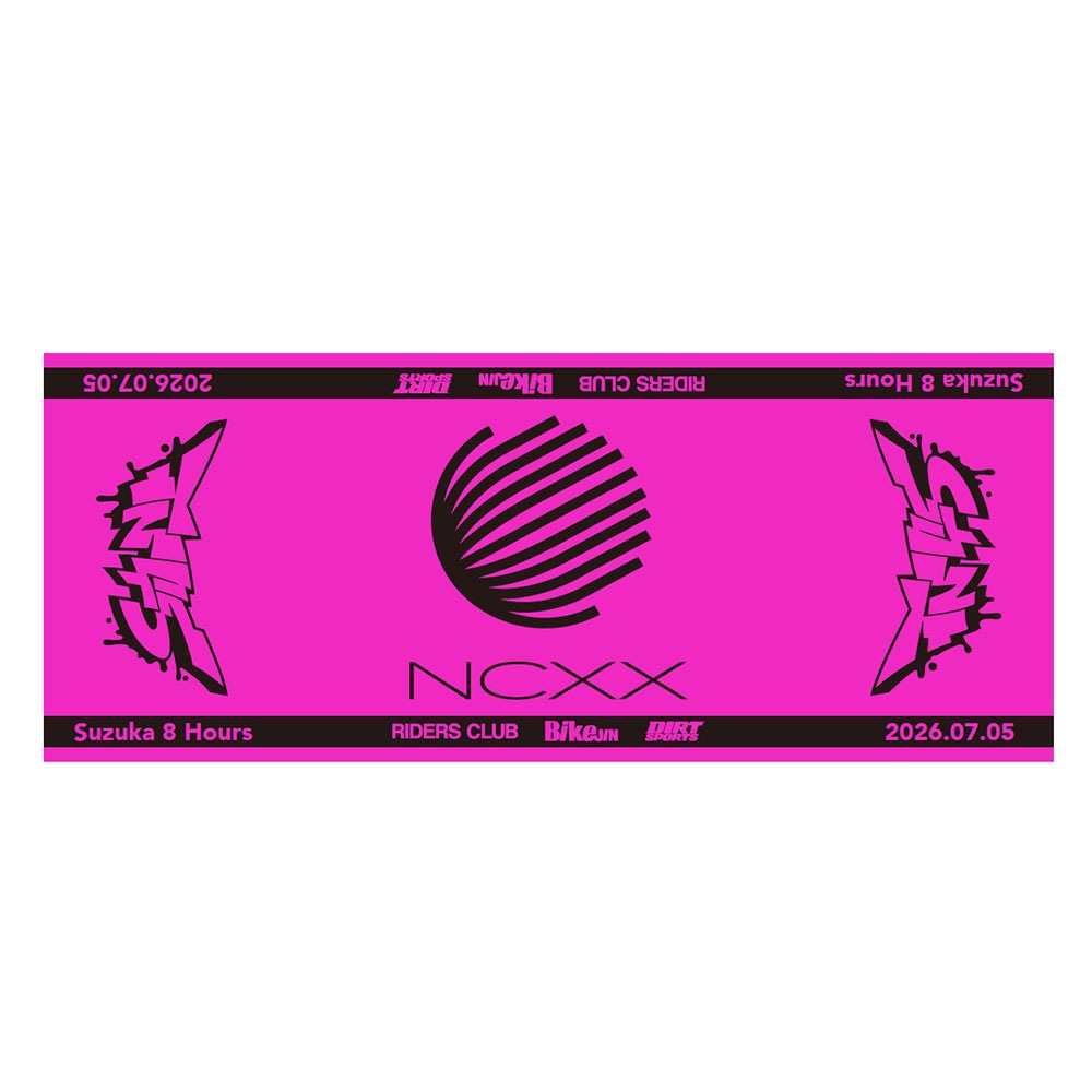 BlockParty オリジナル限定パネル NCXX RACING × TN45（ネクスレーシング×長島哲太）コラボ タオル