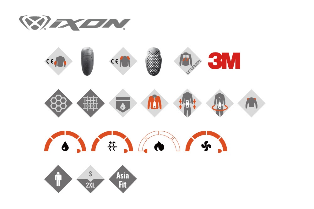 �ڥ�����30��OFF�� IXON�ʥ��������GYRE AIR A ���㥱�å�  (Black/Grey/Bright yellow)