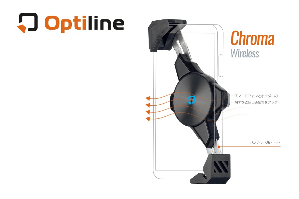 Optiline (���ץƥ��饤��) /ChromaWireless ��˥С����륹�ޥۥۥ���� �磻��쥹���ż��б�