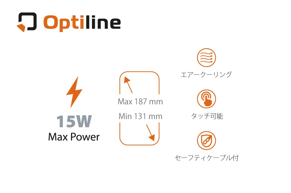 Optiline (���ץƥ��饤��) /ChromaWireless ��˥С����륹�ޥۥۥ���� �磻��쥹���ż��б�