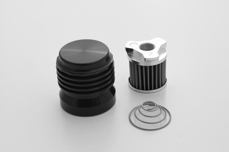 ASAMI Engineering ステンレス製オイルフィルター&Oリング4個 ASAMI Engineering ステンレス製オイルフィルター&Oリング4個