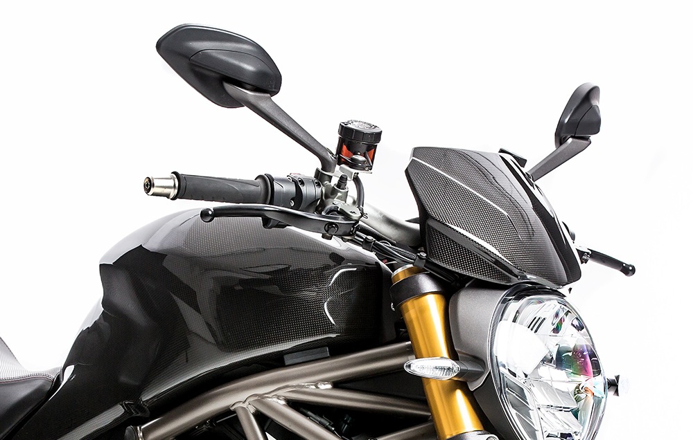 FULLSIX（フルシックス） ドライカーボン製 ヘッドライトカウル