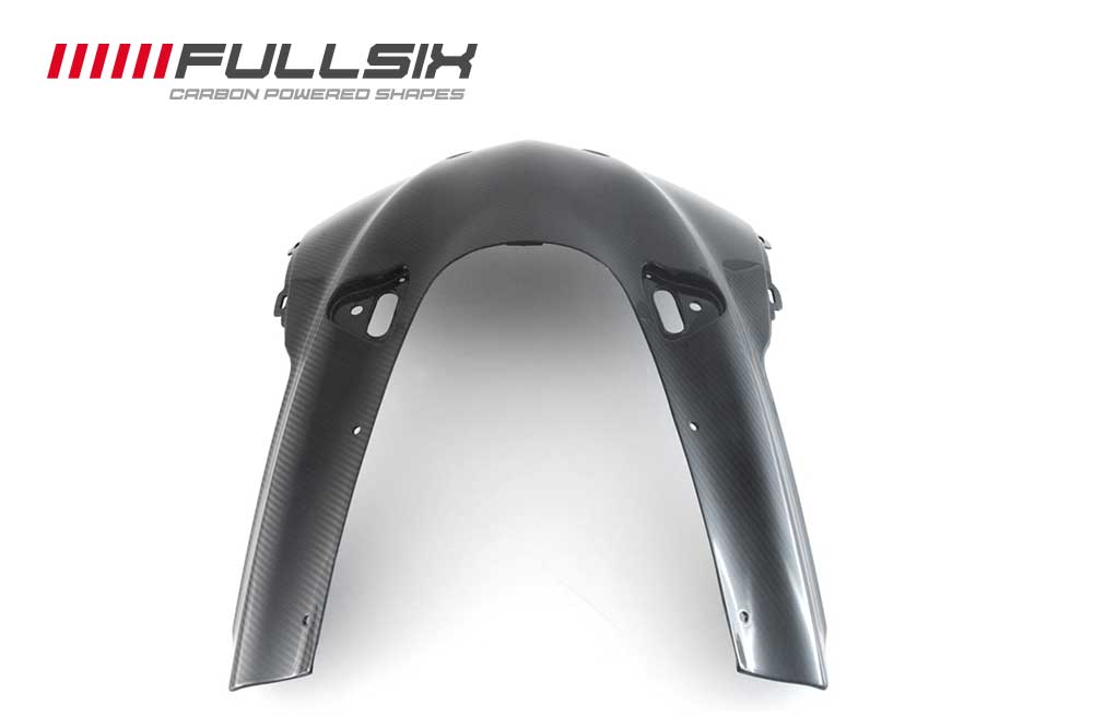 FULLSIX (フルシックス) ドライカーボン製 アッパーカウル YAMAHA YZF
