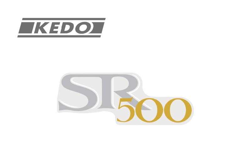 KEDO SR500 '95-'99 サイドカバー デカール | KEDO/ケド(JvB