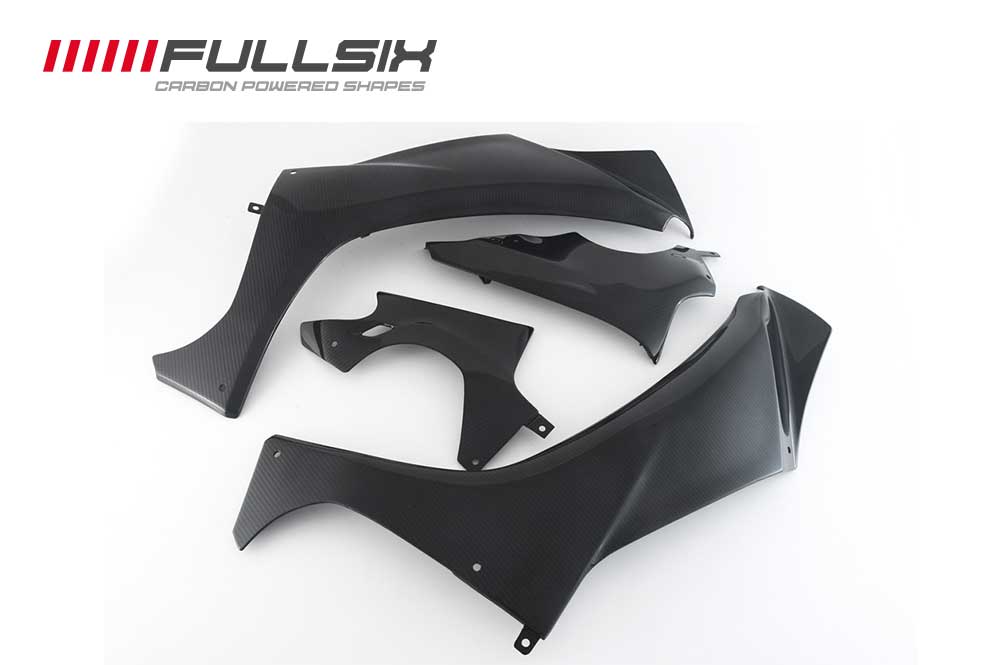 FULLSIX（フルシックス） ドライカーボン製 サイドカウル4点セット