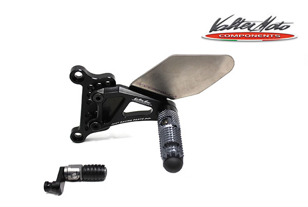 Valter Moto components バックステップ レースタイプ（ブラック