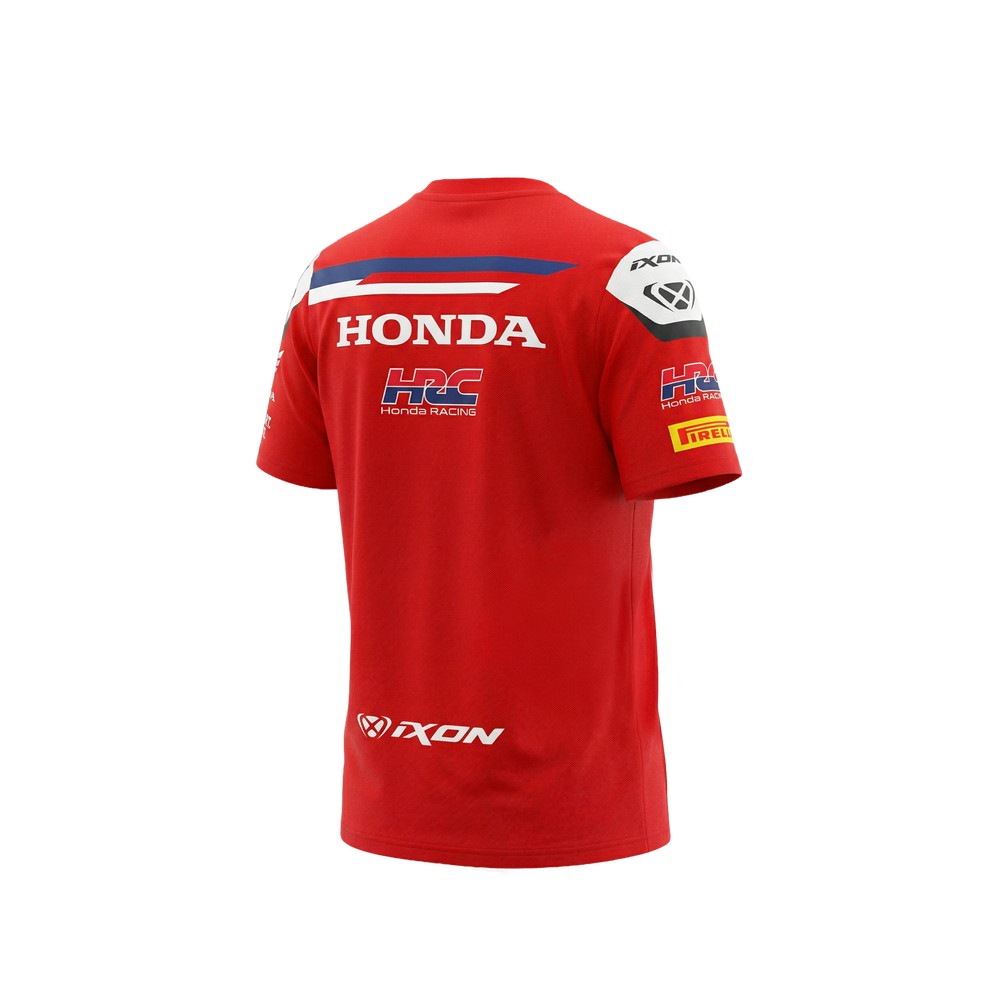 IXON HONDA HRC　シャツ IXON(イクソン) HRC Honda 公式グッズ 【チームTシャツ】 RED | IXON