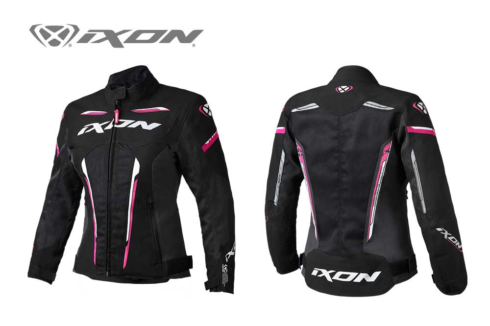 �ڥ�����30%OFF��IXON (��������) STRIKER AIR WP LADY A ���㥱�å� (Black/Anthracite/Fushia) 
