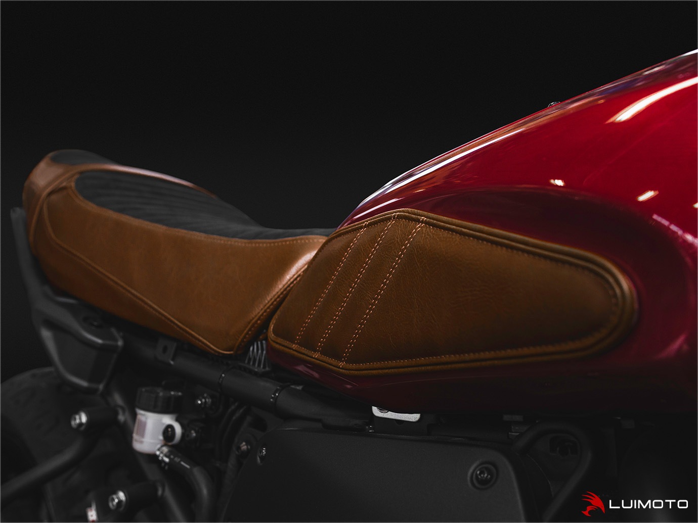 LUIMOTO ルイモト タンクリーフ Diamond (ダイアモンド) カラー：ビンテージブラウン Z900RS Z900RS CAFE KAWASAKI カワサキ LUIMOTO ルイモト タンクリーフ Diamond (ダイアモンド) カラー