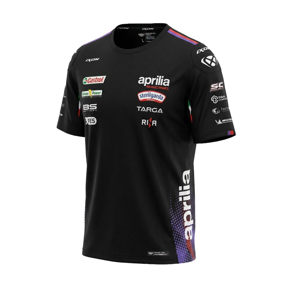 IXON(イクソン) MotoGP Aprilia Racing 公式グッズ 【チームTシャツ