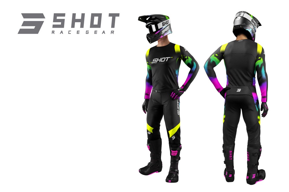 SHOT RACE GEAR / CONTACT(���󥿥���) ���㡼��&�ѥ�� �岼���å� �˥ȥ��֥�å�