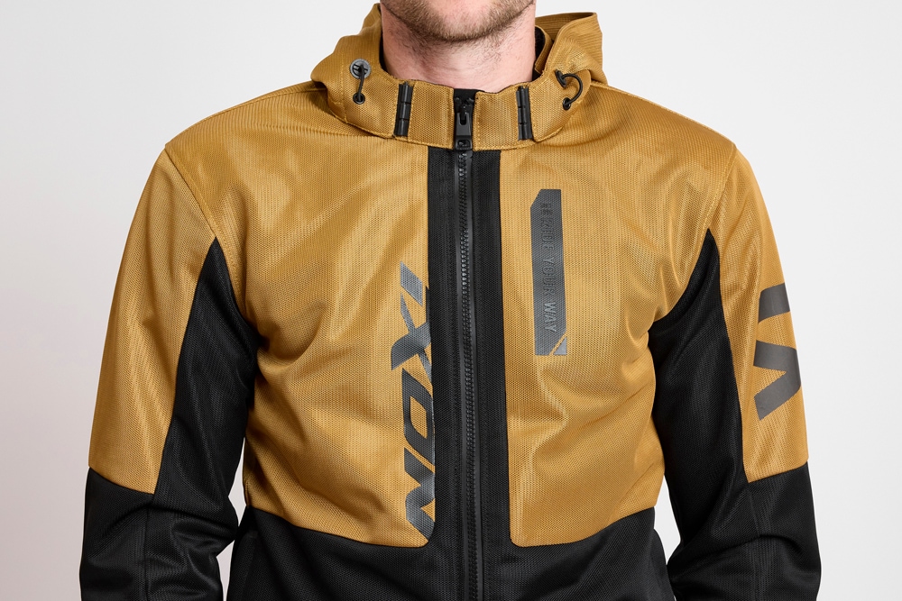 IXON（イクソン）M-PARK AIR A 春夏フルメッシュパーカ(BLACK/LIGHT