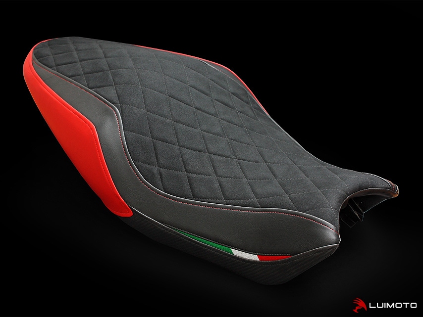 シート Ducati PanigaleのためのライダーのためのLuimotoベースラインシートカバー129015-2017 Luimoto Baseline Seat Cover for Rider New For Ducat DUCATI パニガーレ 1299⁄1199⁄959⁄899 Panigale コンフォート ライダー