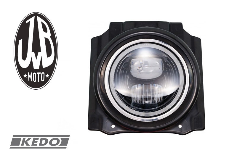 JvB Moto LEDヘッドライト＆カバーキット YAMAHA XSR700,MT07(18