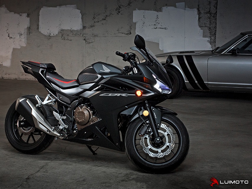 LUIMOTO (ルイモト) Styleline/フロントシートカバー HONDA CBR400R 16