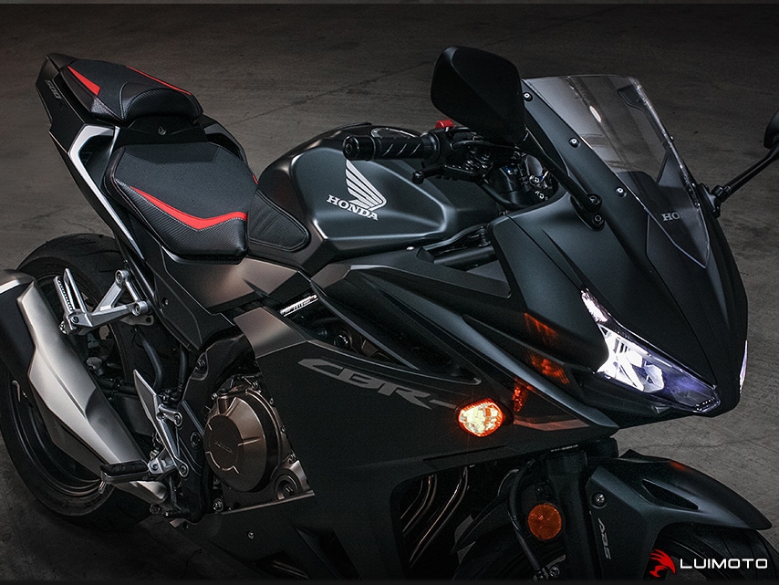 全品送料無料 Honda Cbr400r 16 18 Luimoto 製ライダーシートカバー Styleline シート Pty Life