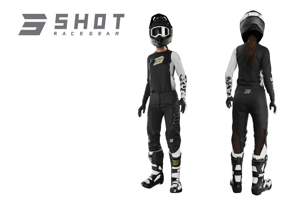 2023モデル SHOT RACE GEAR / ジャージ CONTACT SHELLY(コンタクトシェリー) シェリー/サンド SHOT