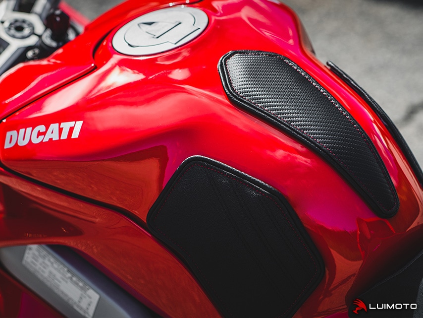 ドゥカティ 1199パニガーレR用LUIMOTO/ルイモト製R Edition 11-15 Ducati Panigale 1199 Comfort Rider Seat Cover (R