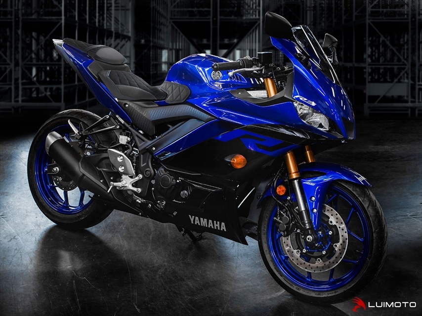 シート ライダーのためのLuimotoダイヤモンドスエードテックグリップシートカバーヤマハR6 2017-2018 Luimoto Diamond Suede Tec-Grip Seat Cover For シート ヤマハMT-07 2018-2019のライダー用ルイモトスエードTEC