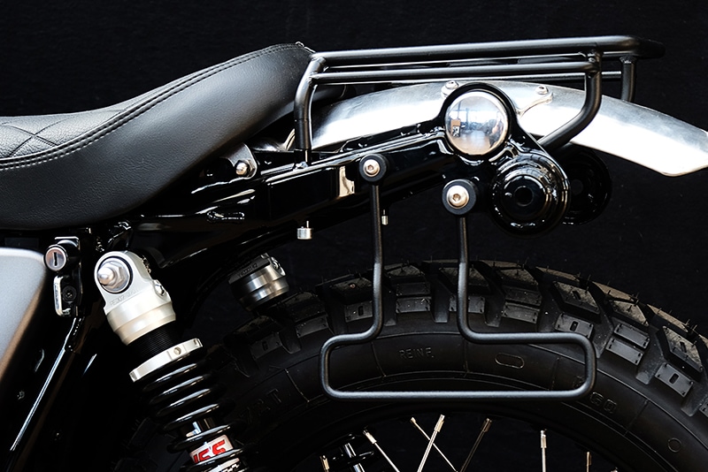 KEDO ミニパニアラック （ブラック）SR400/500用 | KEDO/ケド(JvB Moto