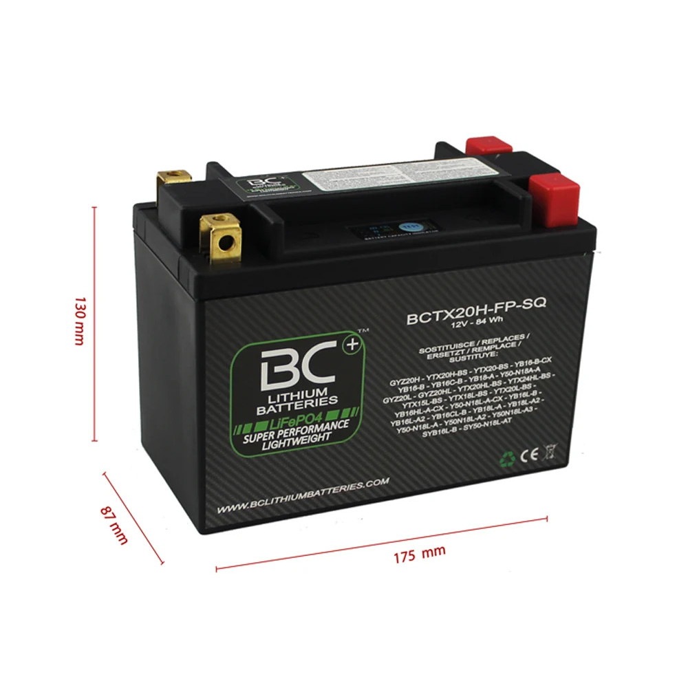 BC�Хåƥ꡼ BC ������।����Хåƥ꡼ (LiFePO4) BCTX20H-FP-SQ