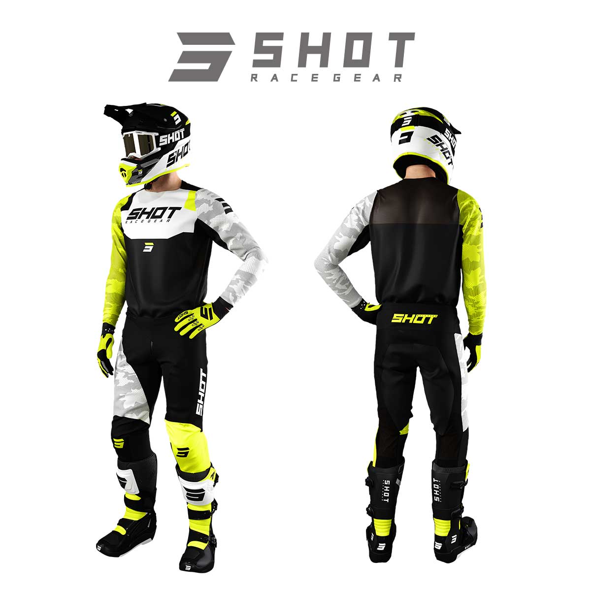 セール40％OFF】SHOT RACE GEAR / パンツ CONTACT CAMO(コンタクトカモ 