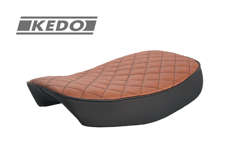 KEDO カスタムコンフォートシート ④ヘリテイジ ダイヤステッチ