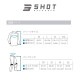 SHOT RACE GEAR / CONTACT(���󥿥���) ���㡼��&�ѥ�� �岼���å� �֥�å�/������