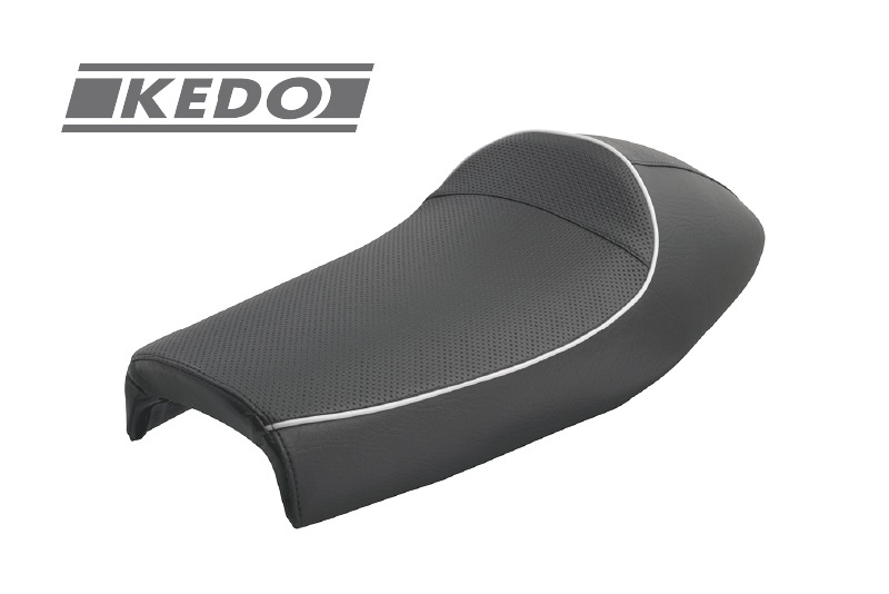 KEDO　ソロシート　SR400/500 KEDO ソロシート GIBBONSLAP ④レザータイプ（ブラック） SR400