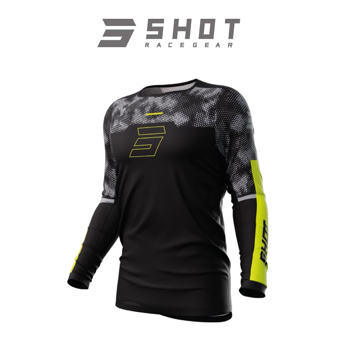 SHOT RACE GEAR / CONTACT(���󥿥���) ���㡼��&�ѥ�� �岼���å� �֥�å�/�ͥ��󥤥�����