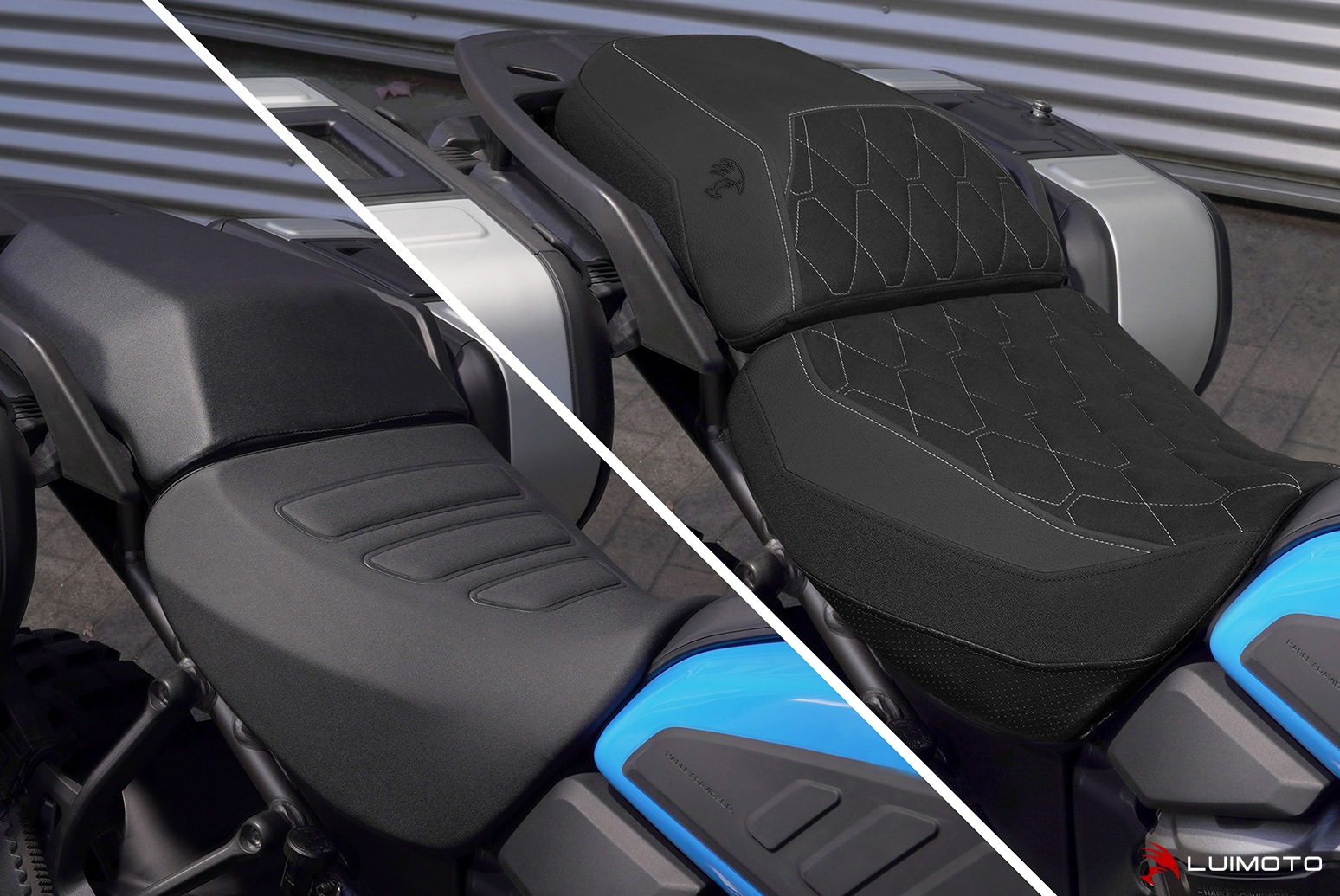 シート Luimoto R Edition Suedeシートカバー/ゲルオプションNEW KTM DUKE 690 2008-2011 Luimoto R Edition Suede Seat Cover / Gel Option New For LUIMOTO LUIMOTO:ルイモト フロントシートカバー カラー：スウェード