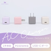 ���̡�����ѥ��� PD30W USB-C�ݡ���AC���Ŵ� ��®�����б� iPhone Air 17 17Pro 16 15 ��4�� ��ǯ�ݾڡ�MOT-ACPD30��