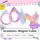 MOTTERU (��åƥ�) �ޥ��ͥåȥ����֥� ����ǡ������  USB-A to USB-C ���ϤǤޤȤޤ� �������� ���� ��®���� �ǡ���ž�� 1m  ��5�� 2ǯ�ݾ� (MOT-MGGAC100)