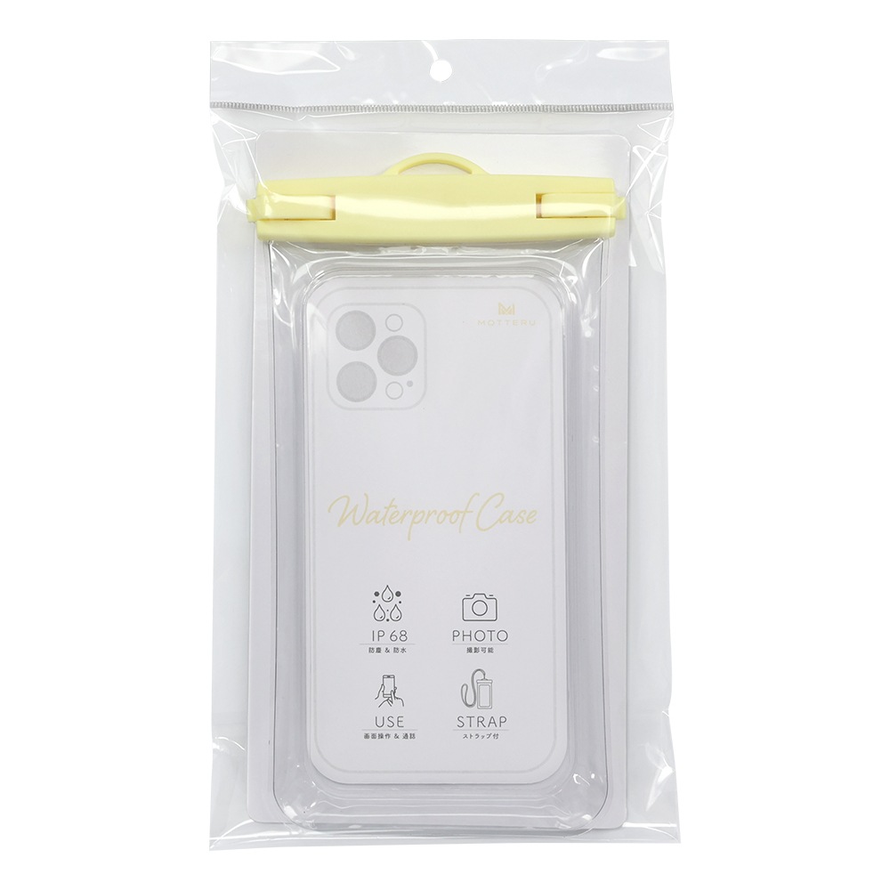 �ɿ奱���� �礭�᥵���� �ɿ��ɿ� IP68 �������ˤ��줿�ޤ���� �̿����� ���� ��ǧ�� �󤫤����ȥ�å��� ��3��(MOT-WPC03)