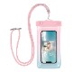 ケースにいれたまま写真撮影や通話ができる グラデーション防水ケース(MOT-WPCGD)