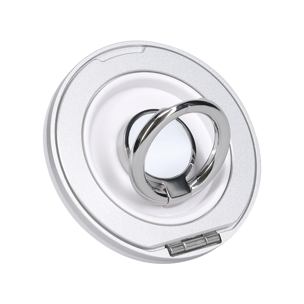 スマホリングスタンド Magsafe対応 マグネット式 360度回転 チキチキ メタルリングステッカー付属 iPhone Air 17 17Pro 16 15 Pixel10 Pixelsnap 全2色(MOT-SRING03)
