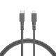 しなやかで絡まない 240W対応 USB-C to USB-C シリコンケーブル 急速充電 データ転送 iPhone Air 17 17Pro 16 15 1m/2m カラバリ全8色 2年保証(MOT-SCB240CCG)