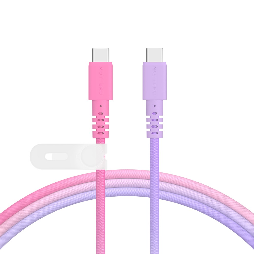 MOTTERU (��åƥ�) ����ǡ�����󥱡��֥� ��®���� �ǡ���ž���б� USB-C to USB-C iPhone Air 17e 17Pro 16 15 1m ��7�� 2ǯ�ݾڡ�MOT-SCBCCG100��