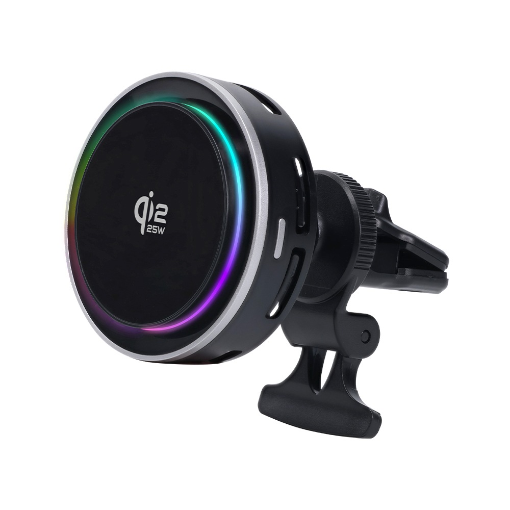 �ޥ��ͥåȼ� �磻��쥹���Ŵ� LED8�ѥ����� �ֺ� Qi2.2 MagSafe���б�����iPhone 25W ��ѥե������ѥץ졼���� ���ꥳ�󥱡��֥���° ��1�� 1ǯ�ݾ�(MOT-QI25WCH01)