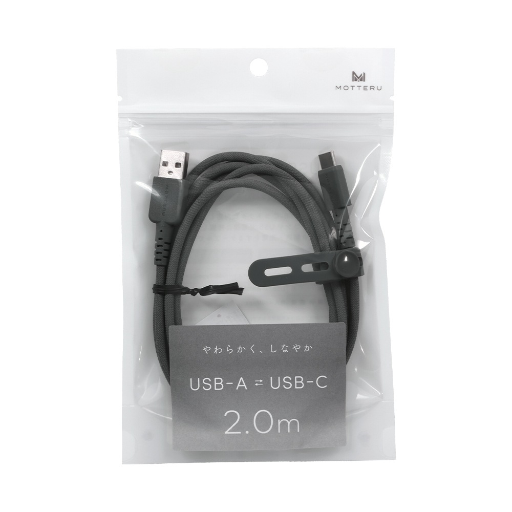 Ԥ߹ߥꥳ󥱡֥  ǡžб USB-A to USB-C 1m/2m 2ǯݾڡMOT-NLAC